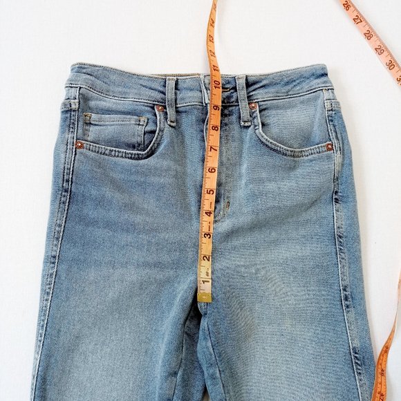 NEW Free People Raw High Rise Skinny Jegging 28 - Picture 4 of 11